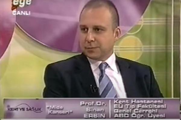 13 Mayıs 2008 Ege TV Kent ve Sağlık Programı Mide Kanseri