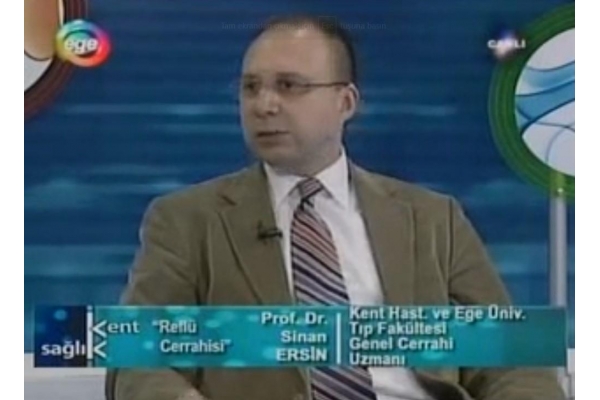 26 Mart 2009 - Ege TV Kent ve Sağlık Programı Reflü Cerrahisi (Bölüm 2)