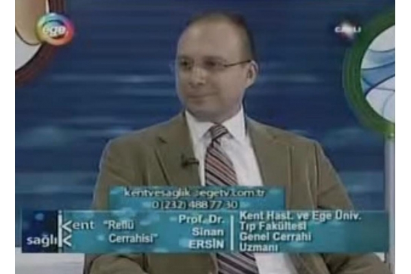 26 Mart 2009 - Ege TV Kent ve Sağlık Programı Reflü Cerrahisi (Bölüm 3)