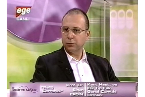 19 Haziran 2008 - Ege TV Kent ve Sağlık Programı Gastroozofajiyal Reflü ve Tedavileri (Bölüm 1)