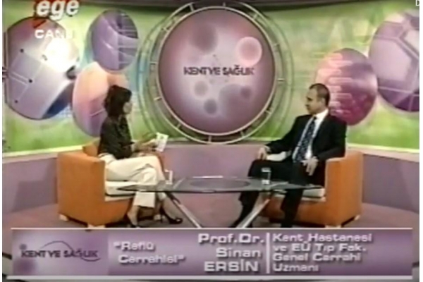 21 Mayıs 2008 - Ege TV Kent ve Sağlık Programı Reflü Cerrahisi Reflü Cerrahisi (Bölüm 1)