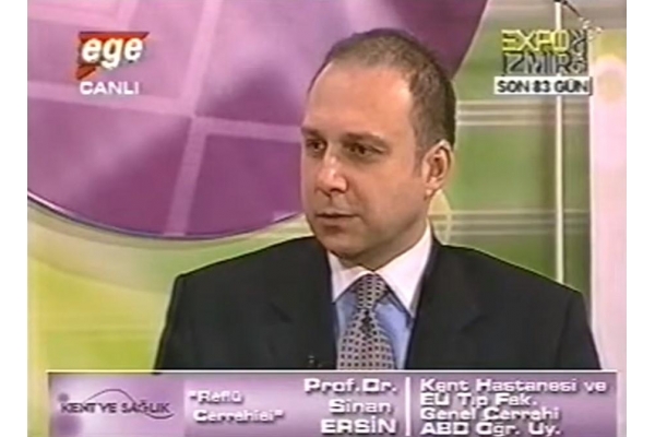 08 Mart 2008 Ege TV Kent ve Sağlık Programı Reflü Cerrahisi (Bölüm 2)