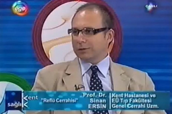 12 Ağustos 2009 - Ege TV Kent ve Sağlık Programı Reflü Cerrahisi (Bölüm 2)