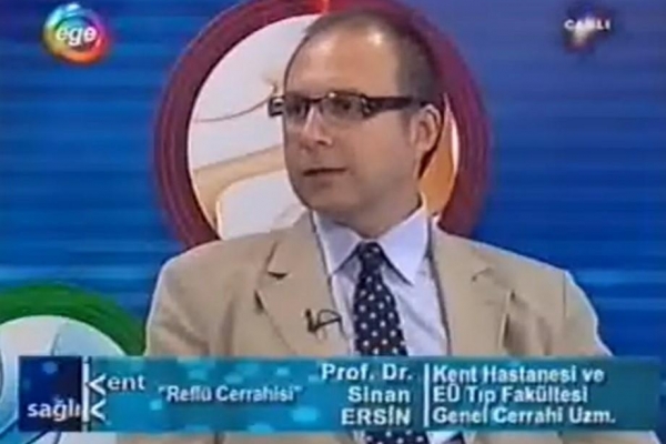 12 Ağustos 2009 - Ege TV Kent ve Sağlık Programı Reflü Cerrahisi (Bölüm 2)