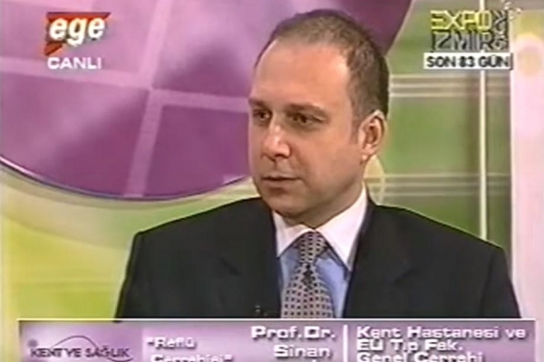 08 Mart 2008 - Ege TV Kent ve Sağlık Programı Reflü Cerrahisi (Bölüm 2)