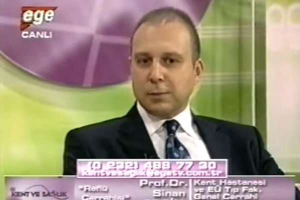 May 21, 2008 - Ege TV City and Health Program Reflux Surgery (Part 3)
